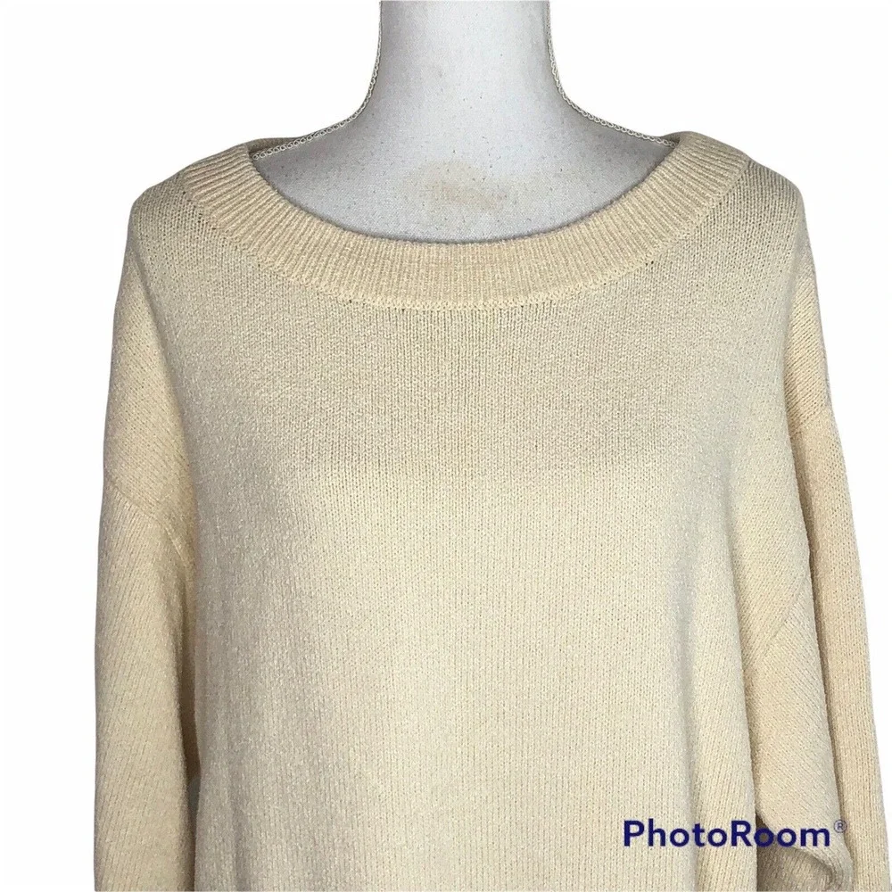 NEW Free People Womens Street Fair Tunic Size XS Ivory Combo Oversized‎ $128